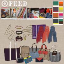 Directed by Laura Bush, this 'Feed for Target' LTO featured organic materials, and a portion of the proceeds went back to the FEED company